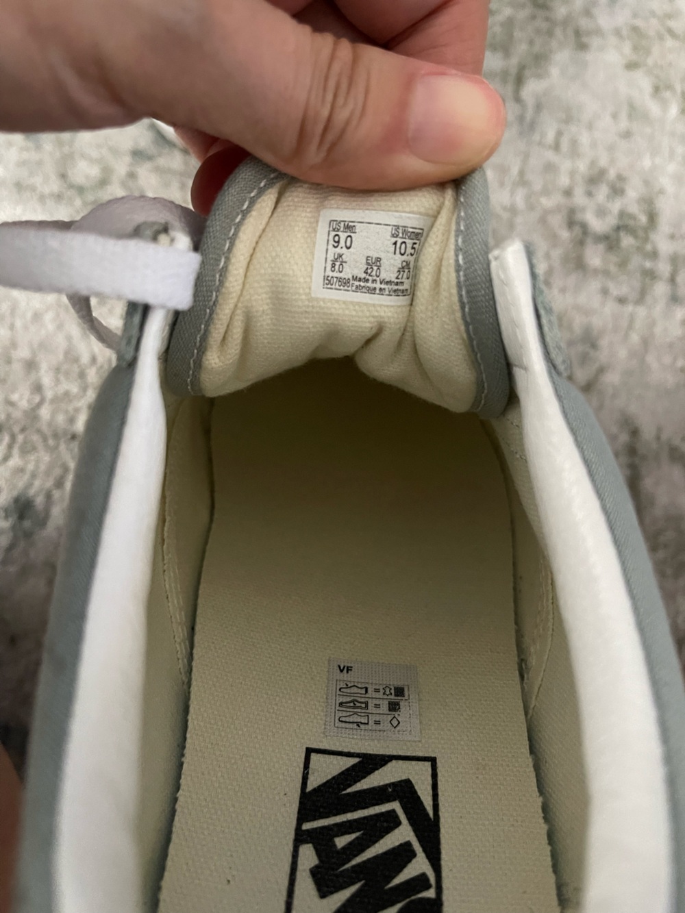Gray Vans - Picture 4 of 4